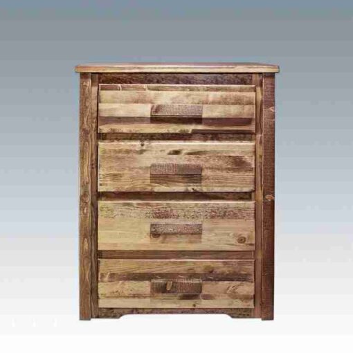 Amish "homestead collection" pine chest - 4 drawer