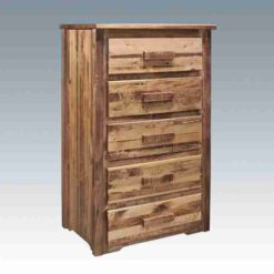 Amish "Homestead Collection" Pine Chest - 5 Drawer