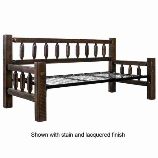 Amish "homestead collection" pine daybed by montana woodworks - image 2