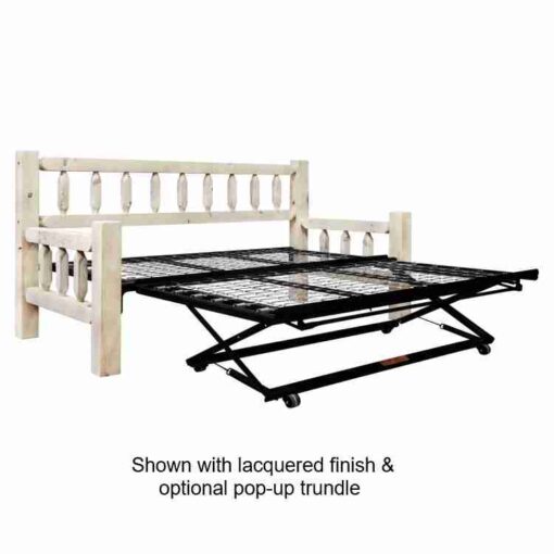 Amish "homestead collection" pine daybed by montana woodworks - image 3