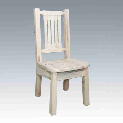 Amish "homestead collection" pine dining chair by montana woodworks - image 2