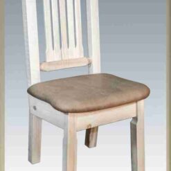 Amish homestead collection pine dining chair by montana woodworks 126