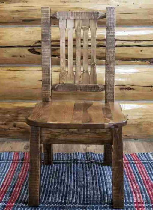 Amish "homestead collection" pine dining table - 4 post by montana woodworks - image 4