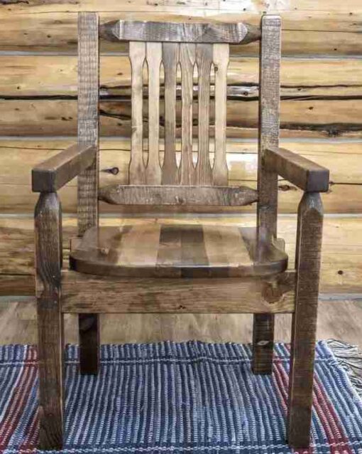 Amish "homestead collection" pine dining table - 4 post by montana woodworks - image 5