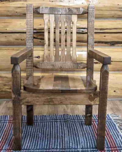 Amish homestead collection pine dining table pedestal style by montana woodworks 47