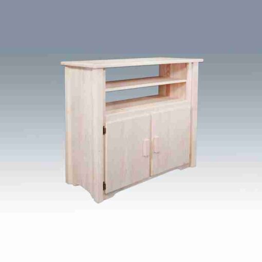 Amish "homestead collection" pine entertainment center - image 2