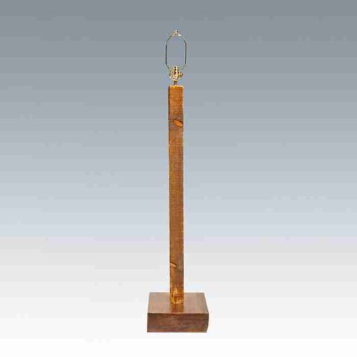 Amish "homestead collection" pine floor lamp by montana woodworks