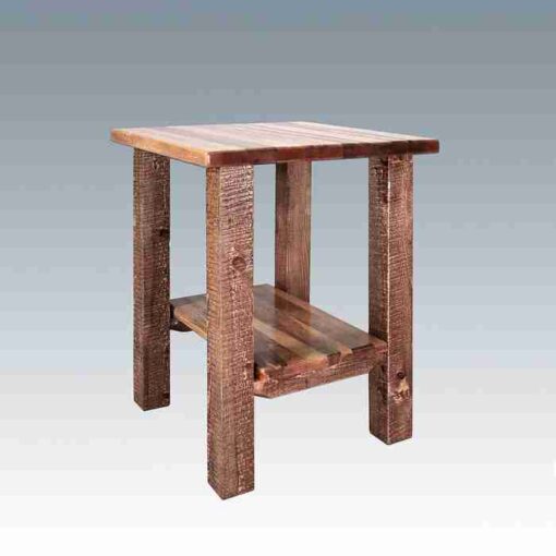 Amish "homestead collection" pine nightstand by montana woodworks