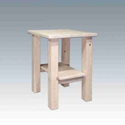 Amish homestead collection pine nightstand by montana woodworks 34