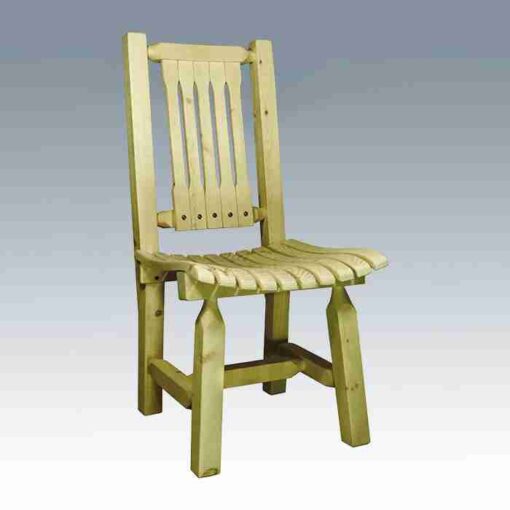 Amish "homestead collection" pine patio chair by montana woodworks - image 3