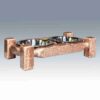 Amish "Homestead Collection" Pine Pet Feeder - Small by Montana Woodworks