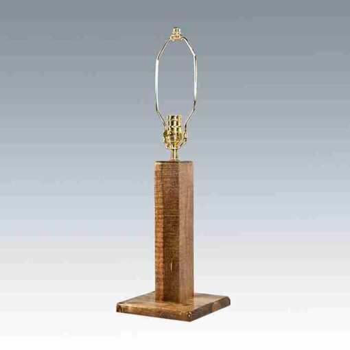 Amish "homestead collection" pine table lamp by montana woodworks