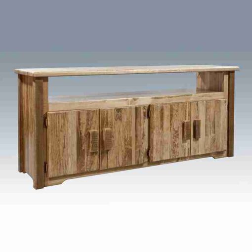 Amish "homestead collection" pine television stand by montana woodworks