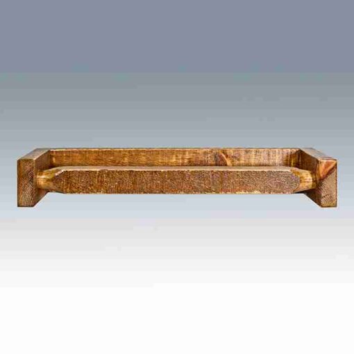 Amish "homestead collection" pine towel bar - towel rack by montana woodworks