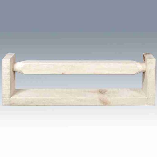 Amish "homestead collection" pine towel bar - towel rack by montana woodworks - image 2