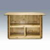 Amish "Montana Collection" Pine Log Bar by Montana Woodworks