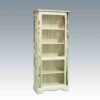 Amish "Montana Collection" Pine Log Curio Cabinet - Display Cabinet by Montana Woodworks
