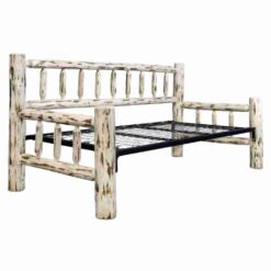 Amish "Montana Collection" Pine Log Daybed by Montana Woodworks