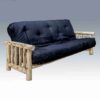 Amish "Montana Collection" Pine Log Futon by Montana Woodworks