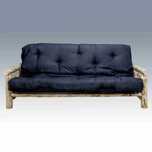 Amish "montana collection" pine log futon by montana woodworks - image 2