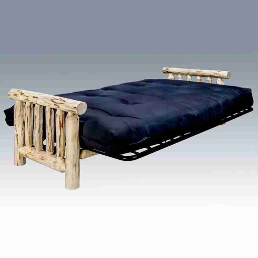 Amish "montana collection" pine log futon by montana woodworks - image 4