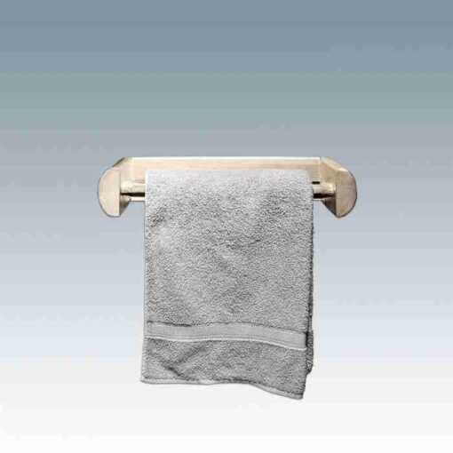 Amish "montana collection" pine log towel bar -towel rack by montana woodworks