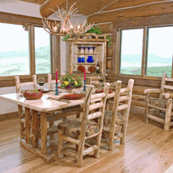 Aspen Log Dining Room Furniture