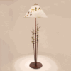 Aspen Leaf 3D Iron Floor Lamp by Colorado Dallas