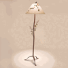 Aspen Leaf Tri-Base Iron Floor Lamp by Colorado Dallas