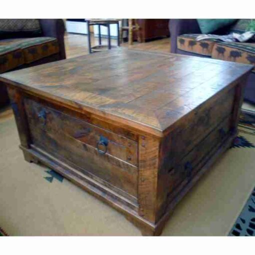 Autumn comfort alder wood coffee table