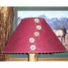 Banana Burgundy Lamp Shade