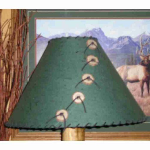 Banana teal lamp shade