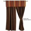 Bandera II Rod Pocket Drape Set by Wooded River