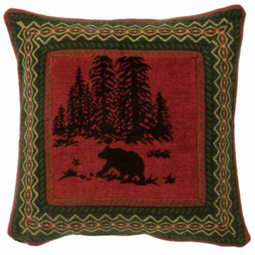Bear bedding set (deluxe) by wooded river - image 2