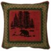 Bear Eurosham by Wooded River