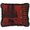 Bear Pillow (16"x20") By Wooded River