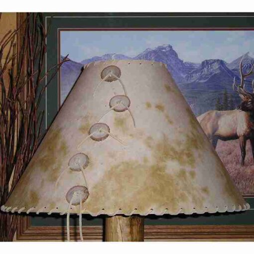 Buckskin pinto lamp shade