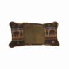 Cabin Bear Pillow (14"x26") By Wooded River