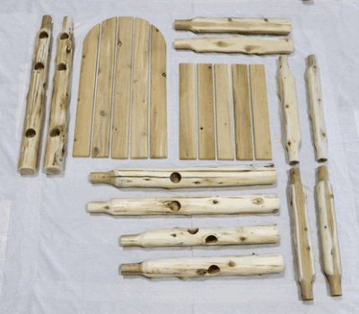 Cedar voyageur adirondack chair 10