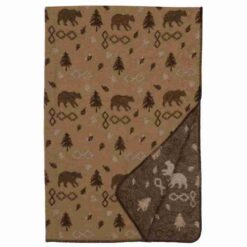 Chactaw Throw Blanket by Wooded River
