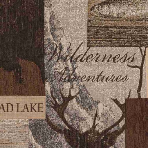 Pine lodge fabric