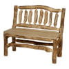 Colorado Aspen Bench w/ Back