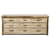 Colorado Aspen Dresser - 9 Drawer