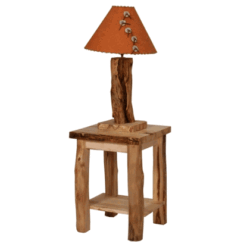 Colorado Aspen Nightstand - Flat Shelf