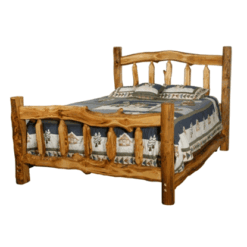 Colorado Aspen Sawtooth Spindle Bed