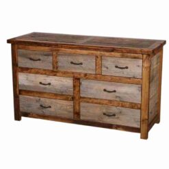 Colorado Natural Barnwood Dresser - 7 Drawer