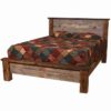 Colorado Natural Barnwood Low Profile Bed