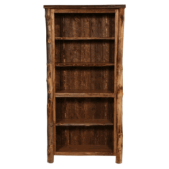 Colorado Reclaimed Wood & Aspen Bookcase