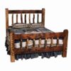 Colorado Reclaimed Wood & Aspen Steamboat Bed