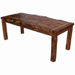 Colorado Reclaimed Wood & Pine Wild Edge Dining Table
